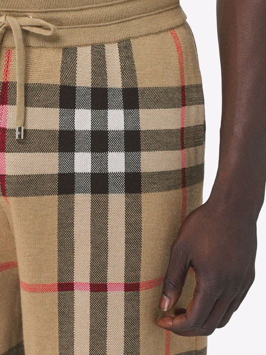 Burberry check-print shorts