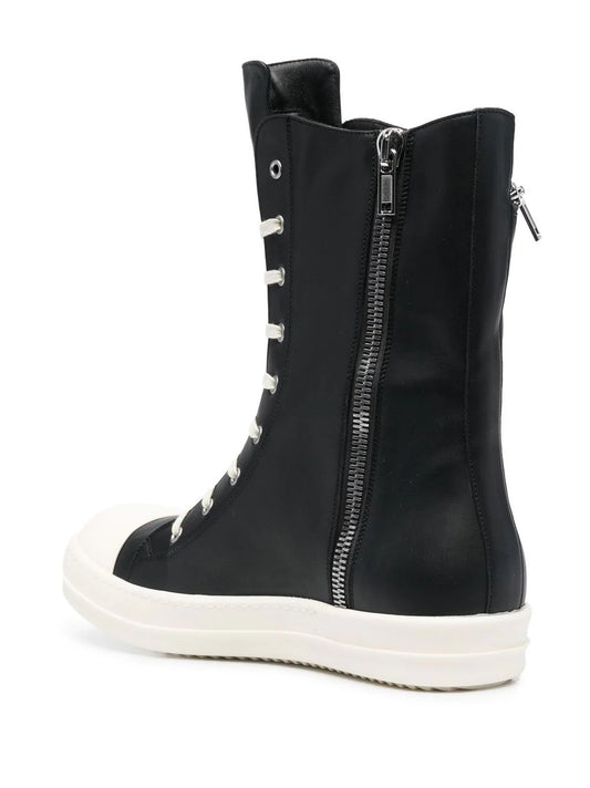 Rick Owens Cargo Basket leather Hi-Top sneakers