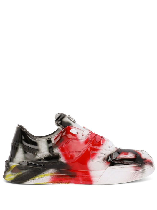 Dolce & Gabbana New Roma graffiti-print sneakers