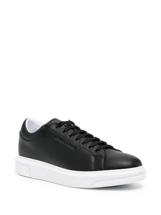 Armani Exchange leather low-top sneakers