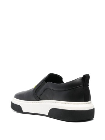 Ferragamo Cassina leather low-top sneakers