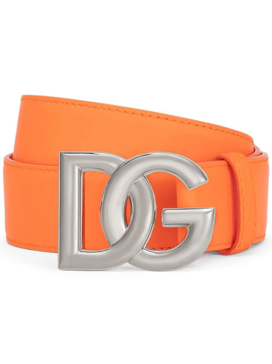 Dolce & Gabbana DG-logo leather belt