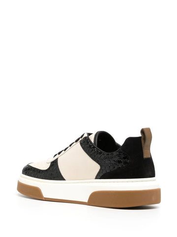 Ferragamo low-top panelled sneakers