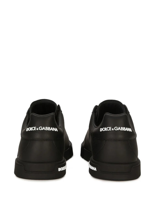 Dolce & Gabbana logo-patch low-top sneakers