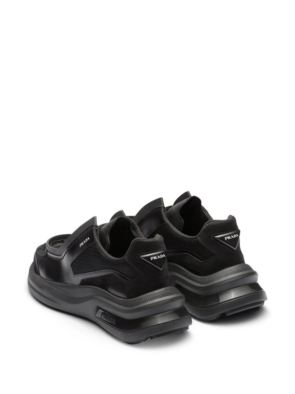 Prada panelled chunky sneakers