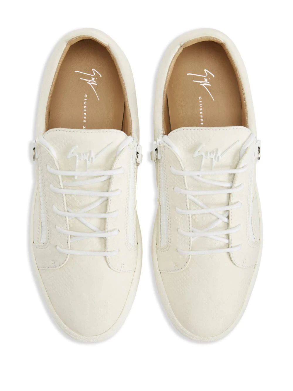 Giuseppe Zanotti Gail snakeskin-effect sneakers