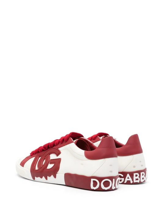 Dolce & Gabbana Portofino leather sneakers