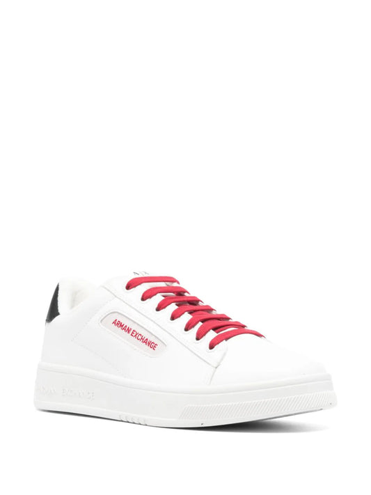 Armani Exchange embroidered-logo sneakers