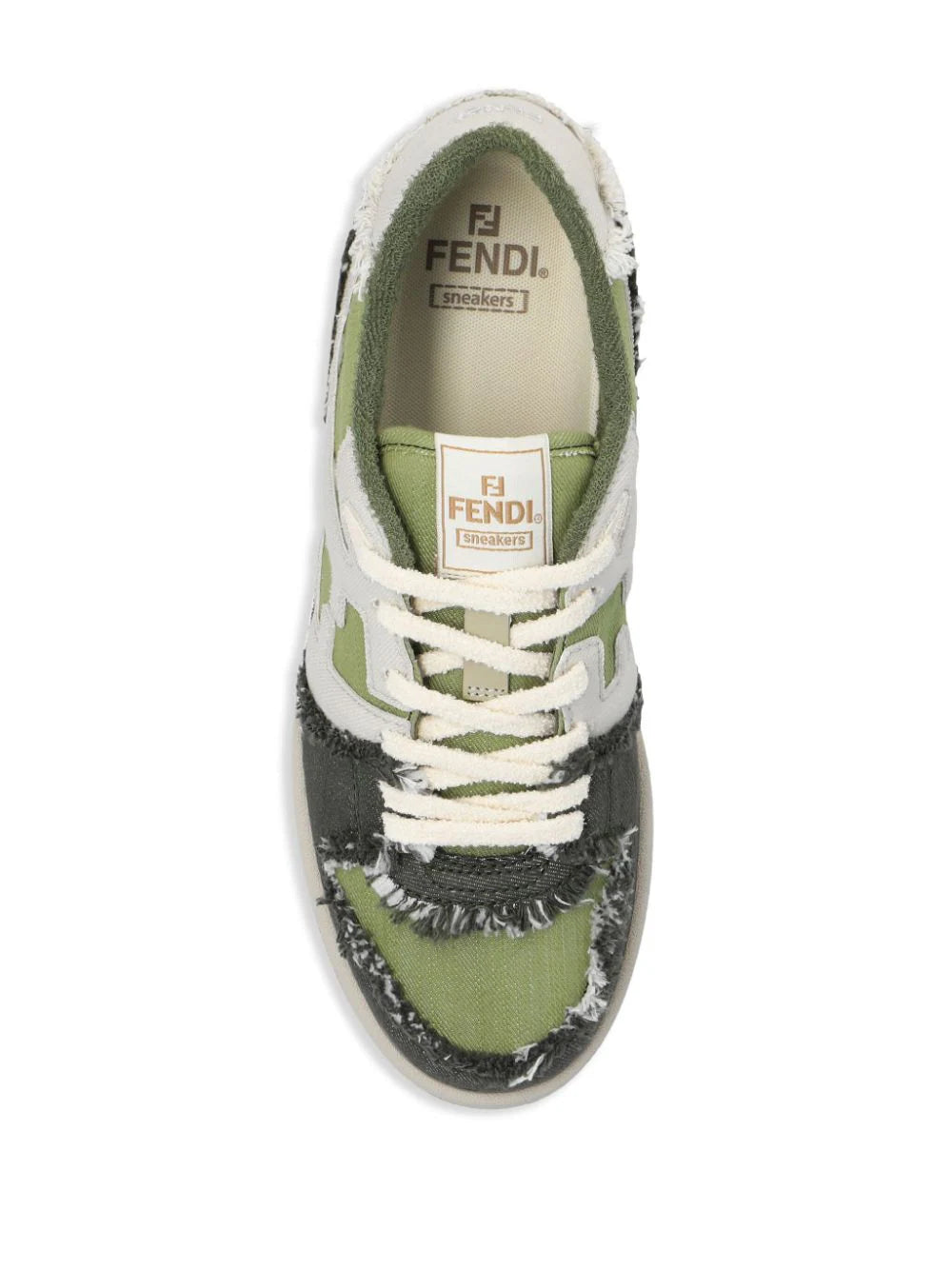 FENDI Fendi Match denim sneakers