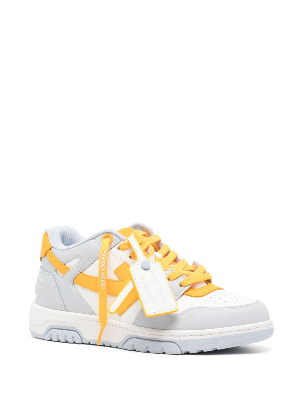 Off-White Out Of Office panelled leather sneakers