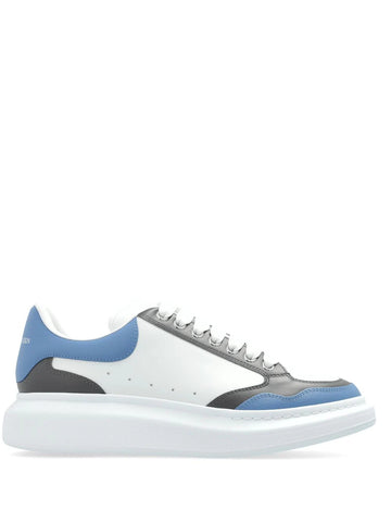 Alexander McQueen Oversized panelled leather sneakers