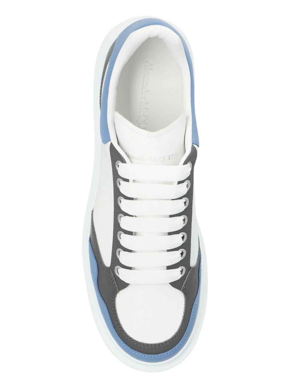 Alexander McQueen Oversized panelled leather sneakers